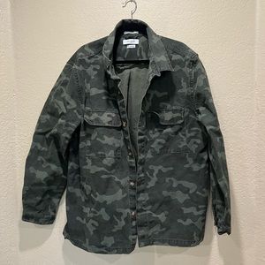 Urban Outfitters Oversized Camo Jacket XL